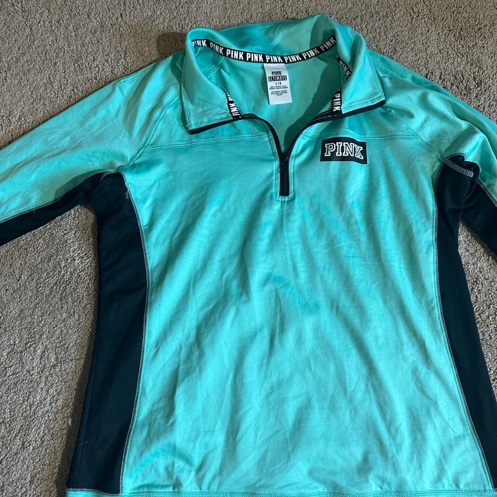 Pink Ultimate Pullover Quarter Zip - image 2